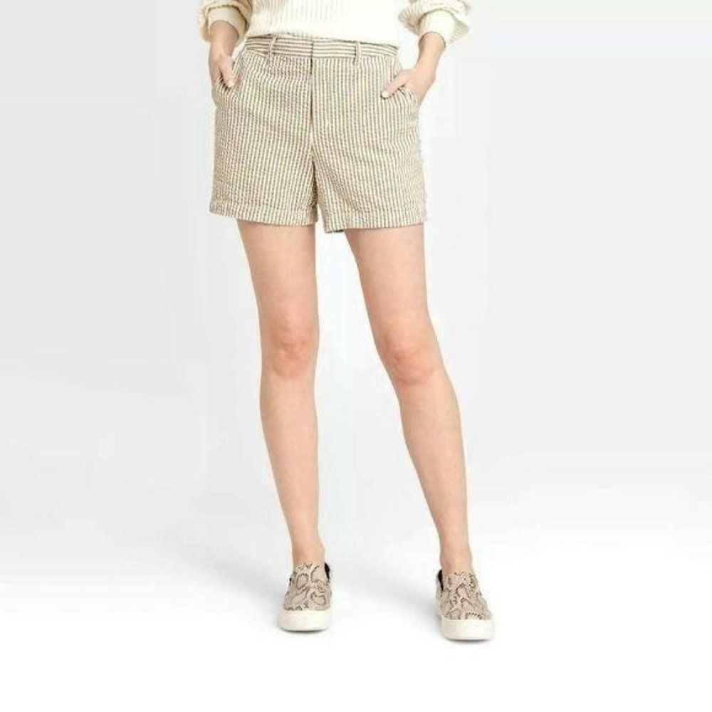 A‎ New Day 2, 4 Women's 5" High-Rise Casual-Fit Chino Short